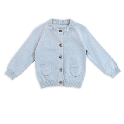 Milan Pastel Organic Cardigan | Viverano Organics