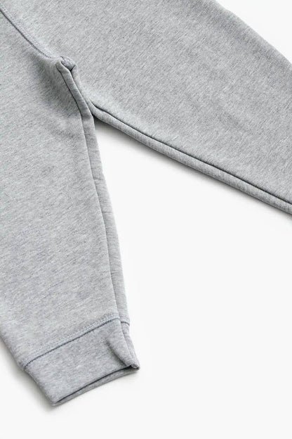 Heather Grey Track Pants | Monica + Andy