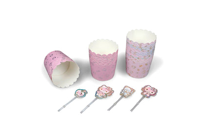 Hello Kitty® 50th Anniversary Cupcake Party Set | Handstand Kitchen