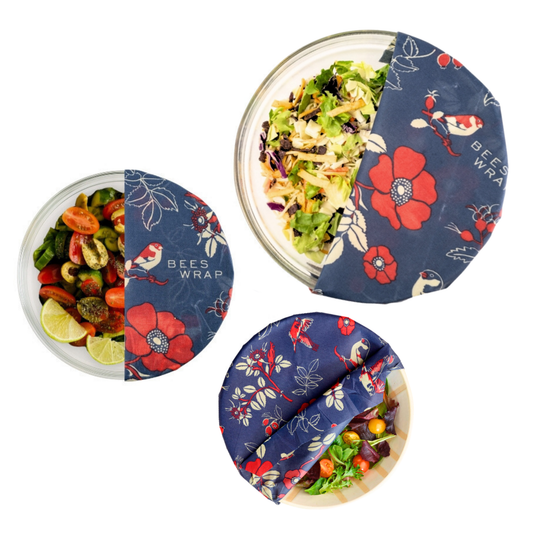 Botanical Hex Hugger™ Bowl Cover 3 Pack | Bee's Wrap