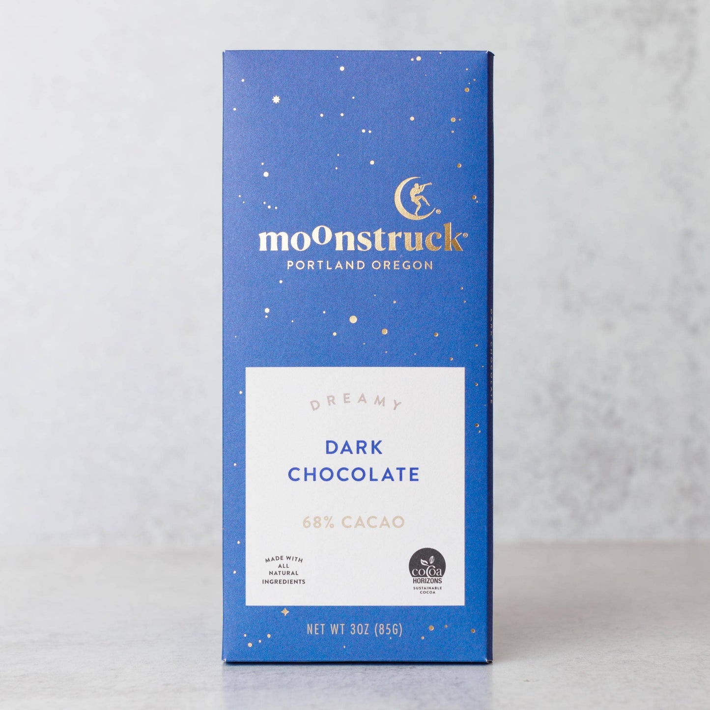 Dreamy Dark Chocolate Bar | Moonstruck Chocolate Co.