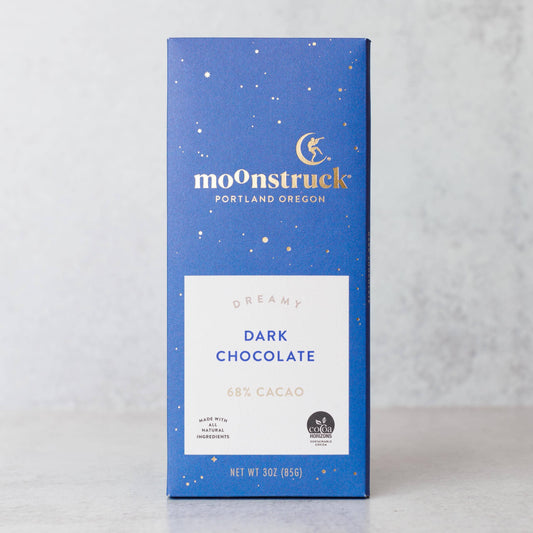 Dreamy Dark Chocolate Bar | Moonstruck Chocolate Co.