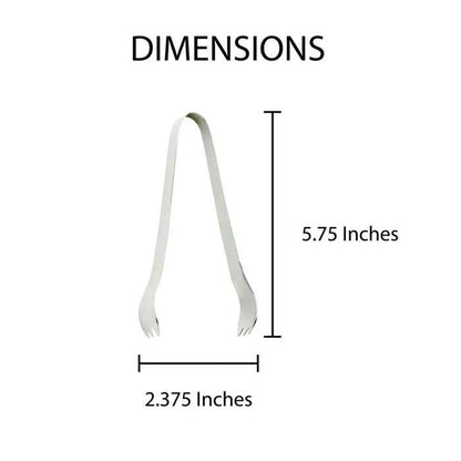 6" Ice Tongs | HIC Kitchen