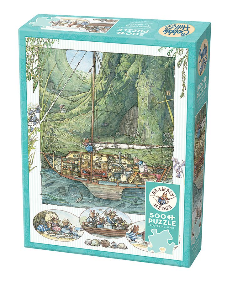 Brambly Hedge All Aboard! - 500pc Puzzle | Cobble Hill Puzzles