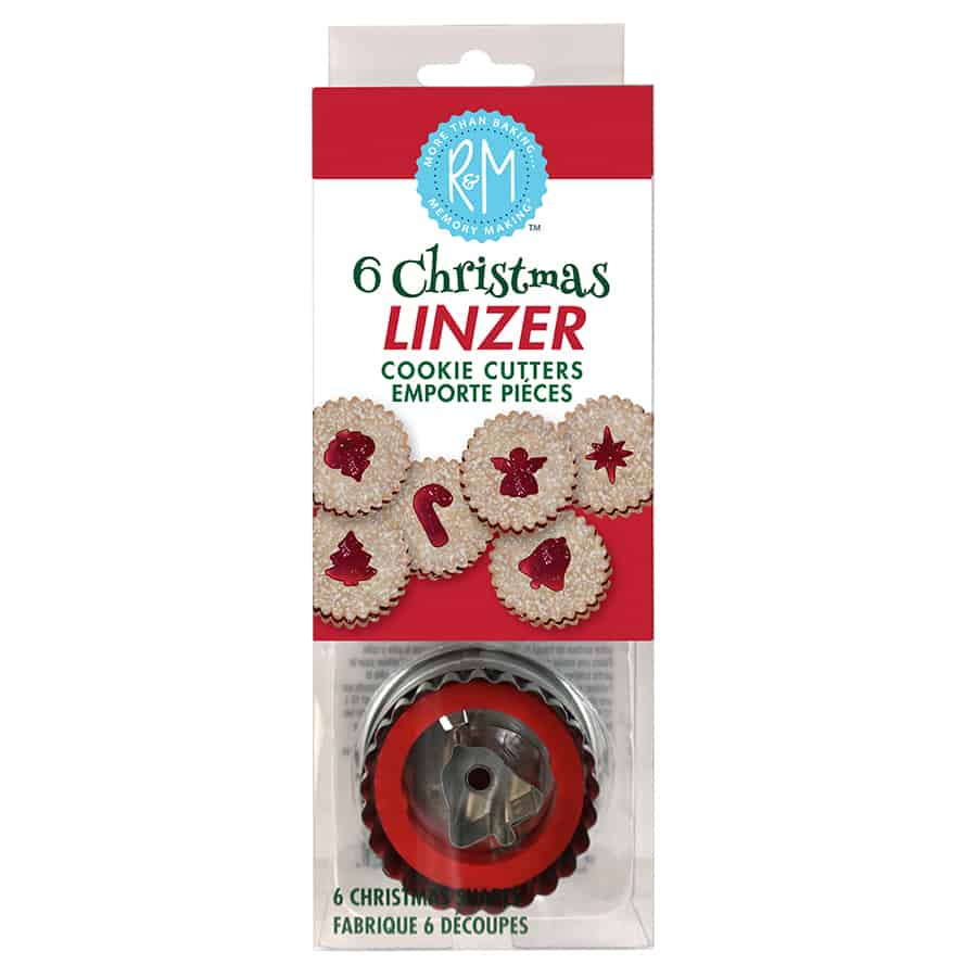 Christmas Linzer Cookie Cutter Set | R&M International