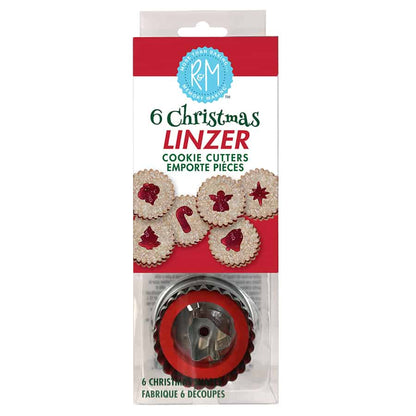 Christmas Linzer Cookie Cutter Set | R&M International