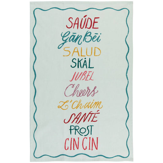 Cheers All Around Dishtowel | Danica