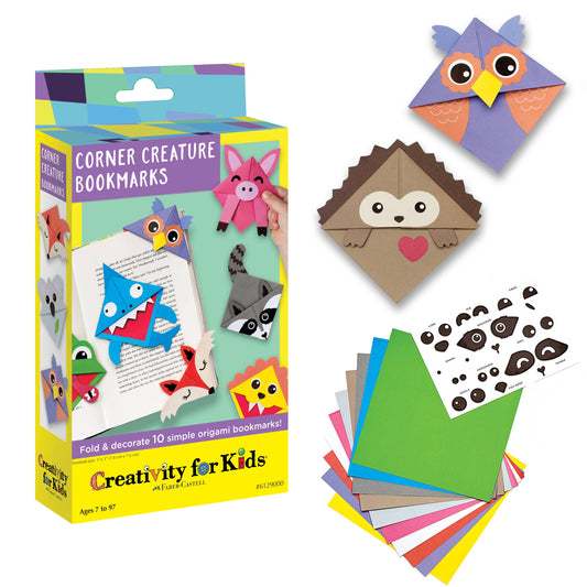 Corner Creature Bookmarks Mini Craft Kit | Faber-Castell