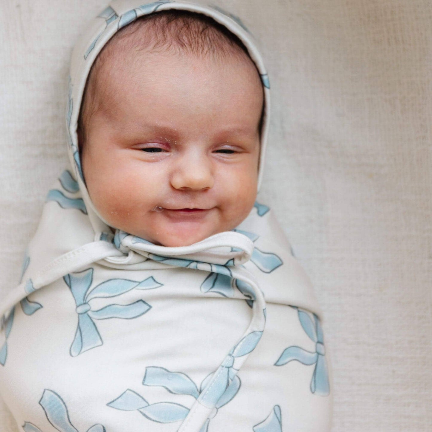Daphne Knit Swaddle Blanket | Copper Pearl