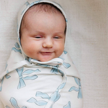 Daphne Knit Swaddle Blanket | Copper Pearl
