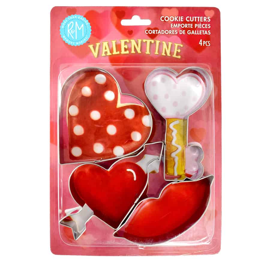 Valentine Cookie Cutter (Set of 4) | R&M International