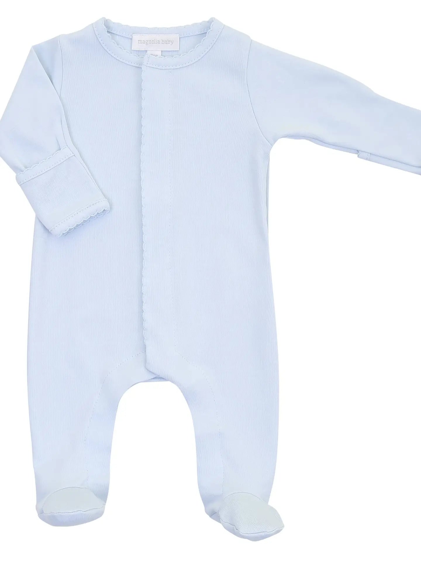 Blue Snap Footie | Magnolia Baby