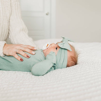 Briar Newborn Knotted Gown |Copper Pearl