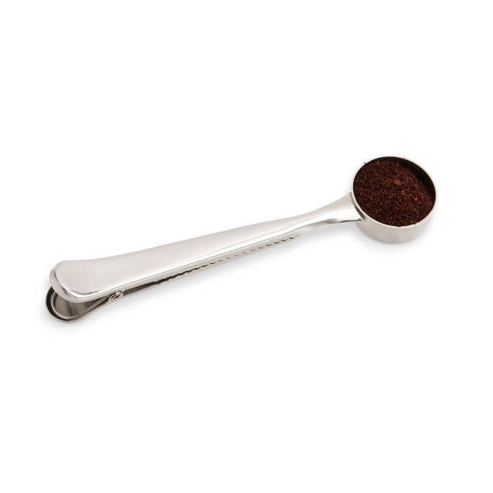 Fino Coffee Scoop With Bag Clip | HIC Kitchen