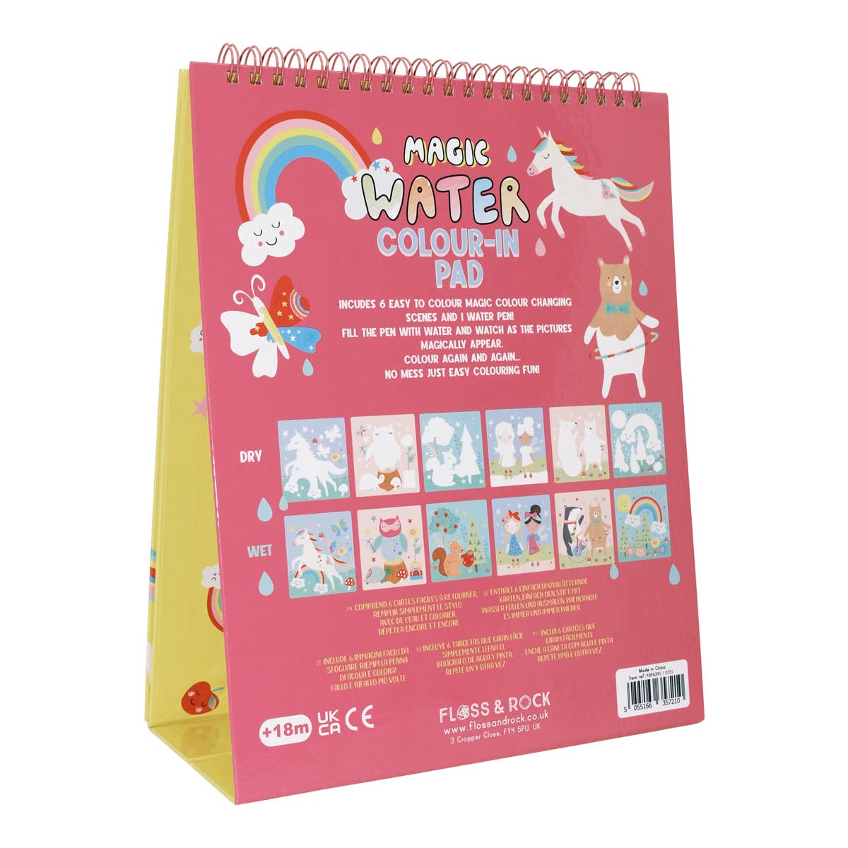 Magic Color Changing Watercard Easel and Pen-Rainbow Fairy | Floss & Rock