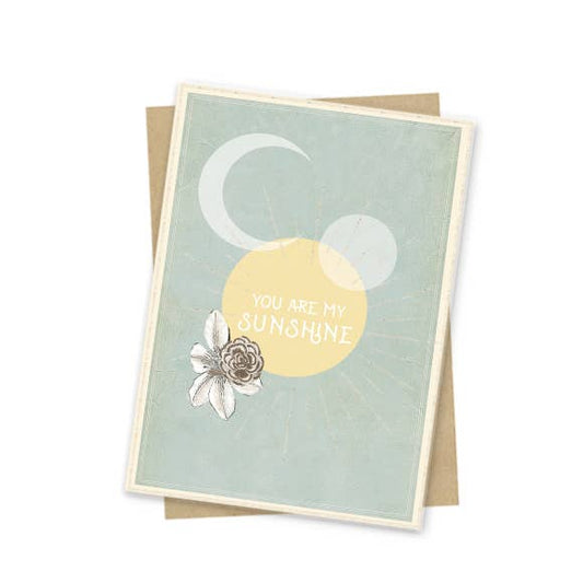 Mini Sunshine Greeting Card | Papaya