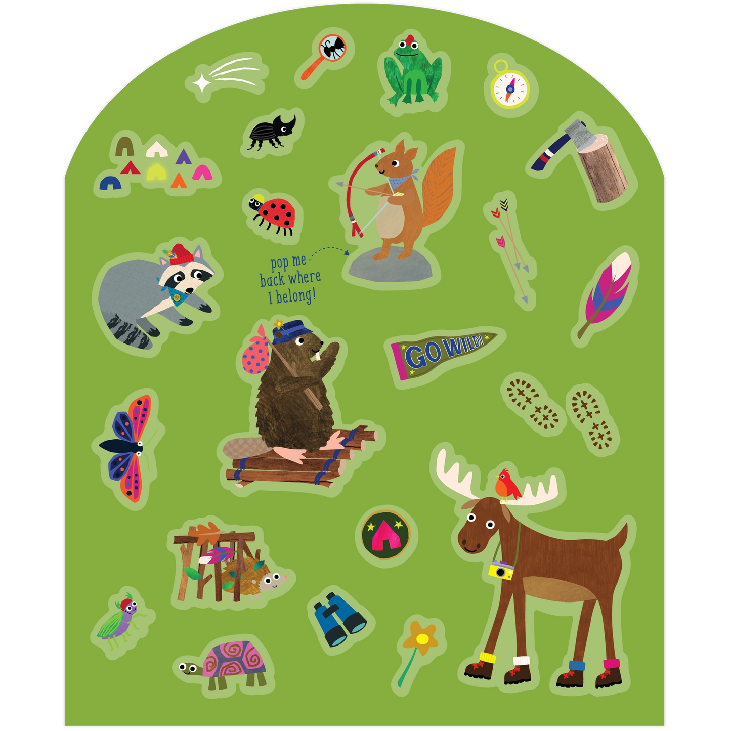 Stick & Play Re-usable Stickers (Various Designs) | Floss & Rock