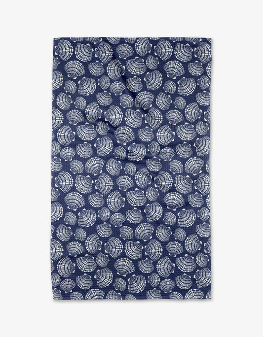 Nautical Seashells Tea Towel | Geometry