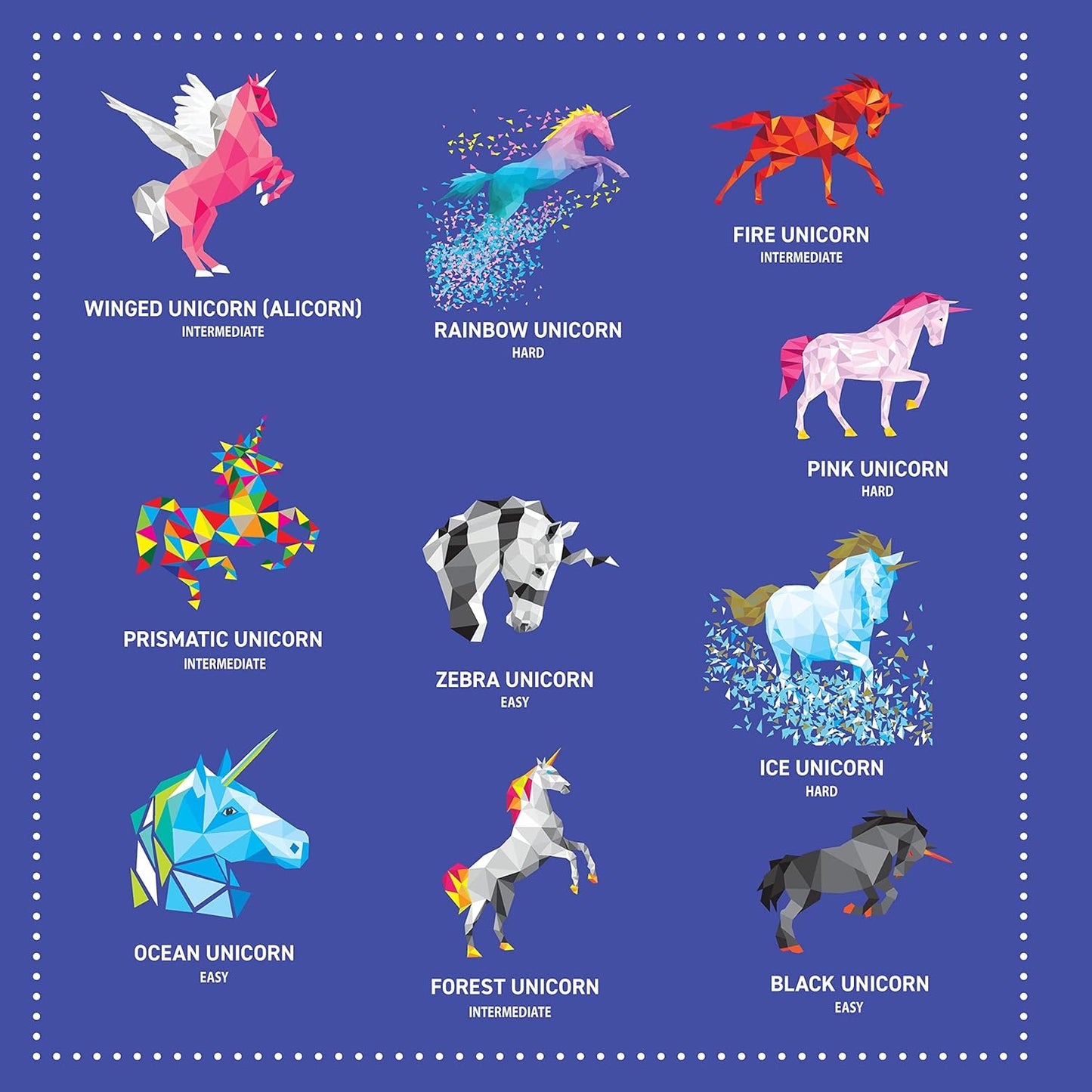 My Sticker Paintings: Unicorns | Happy Fox
