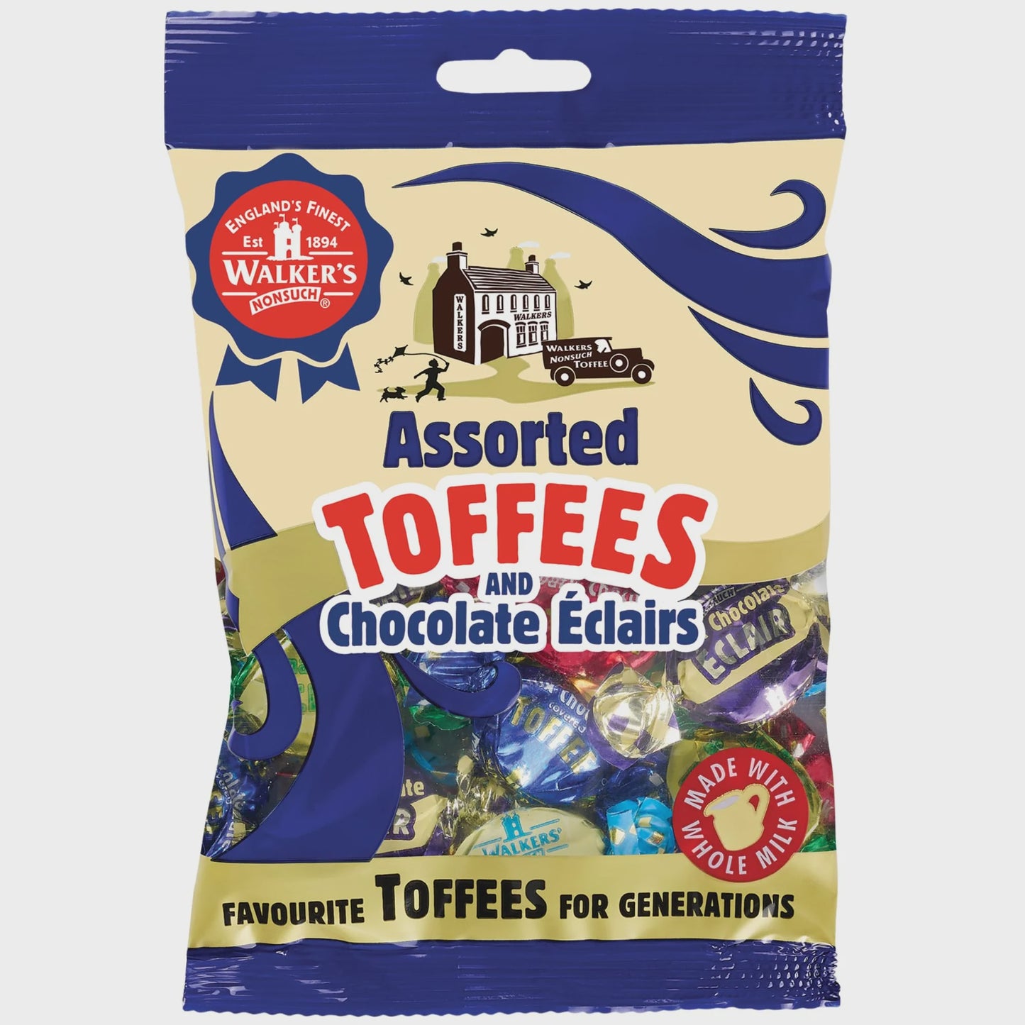 Assorted Toffees & Chocolate Eclairs | Walkers