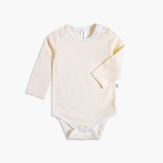 Ecru Organic Bodysuit | Babymood Norway