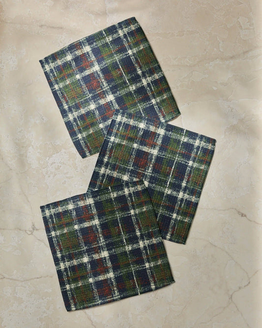 Homestead Plaid Dishcloth Set | Geometry