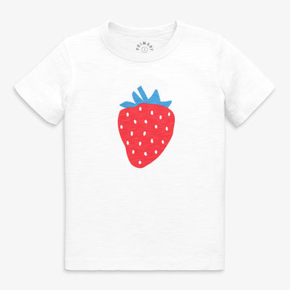 Kids Strawberry Tee | Primary
