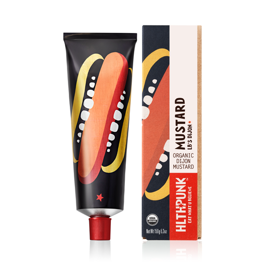 LB's Dijon Mustard Organic - 5.3oz (150gm) | HLTHPUNK