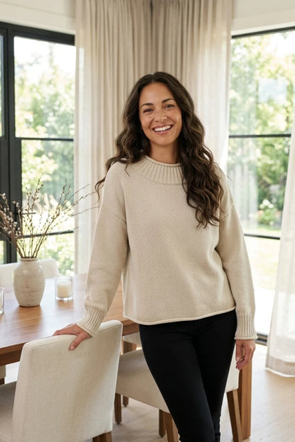 Fireside Cozy Cable Sweater | Habitat Clothing