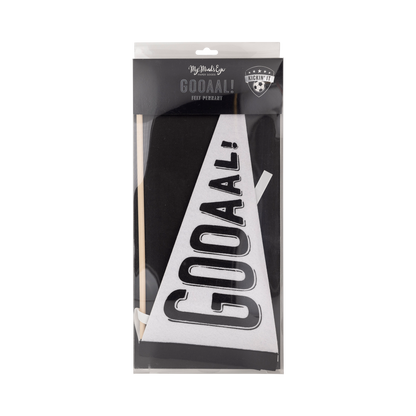 Soccer Felt Pennant Banner | My Mind's Eye
