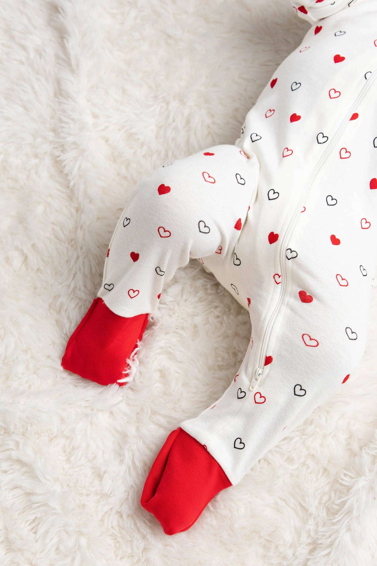 Doodle Hearts Convertible Romper | Monica + Andy