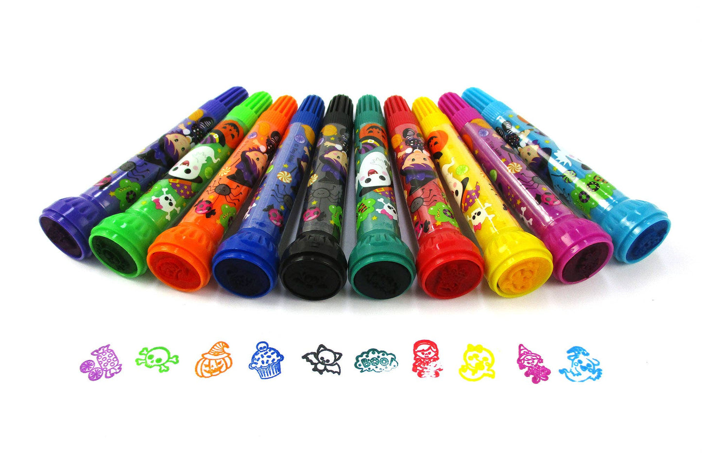 Halloween Stamp Marker Set - Set of 10 | Tiny Mills