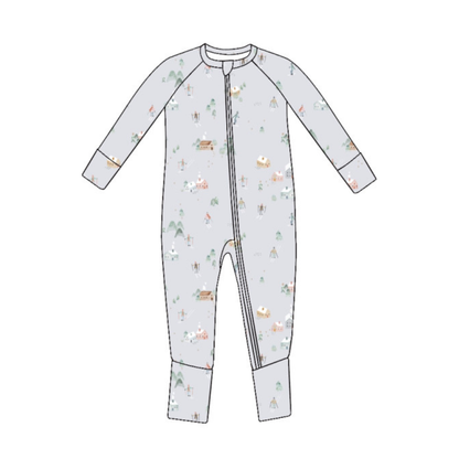 Alpine Bamboo Convertible Romper | Emi Lei