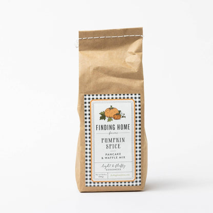 Pumpkin Spice Pancake & Waffle Mix | Finding Home Farms