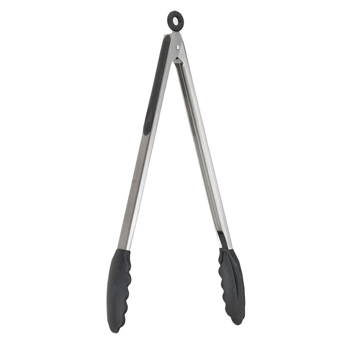 9" Cutlery-Pro Silicone Tongs | HIC Kitchen