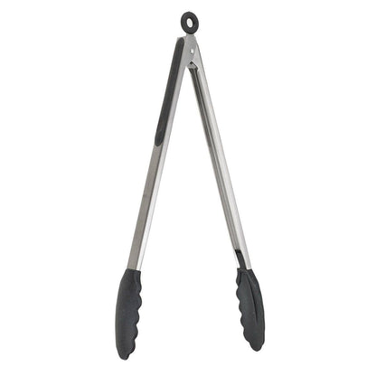 12" Cutlery-Pro Silicone Tongs | HIC Kitchen