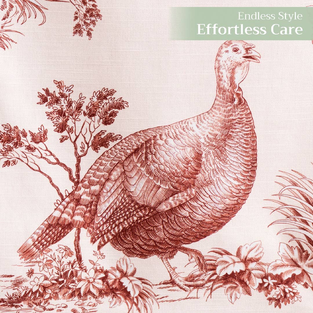 Brown Holy Jouy Table Runner (Double Layer) | Maison d'Hermine