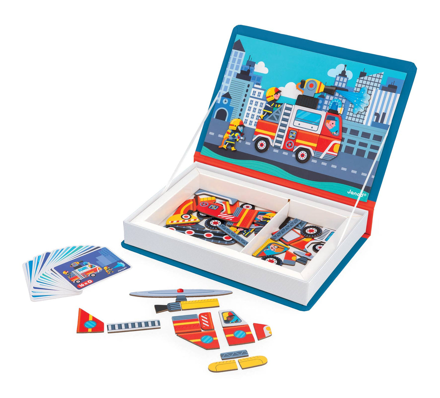 Magneti'book - Firemen | Janod