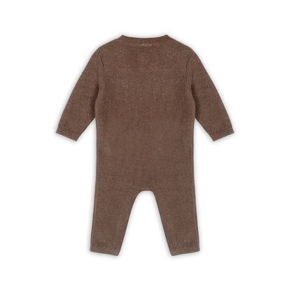 Classic Pocket & Button Chunky Knit Jumpsuit | Viverano Organics