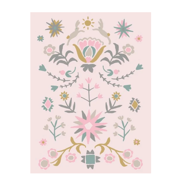 Sun Bunny Cotton Knit Blanket | Helmsie