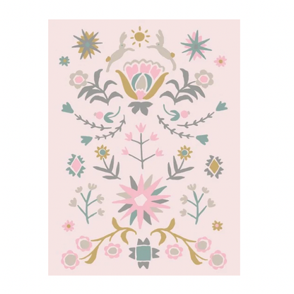 Sun Bunny Cotton Knit Blanket | Helmsie