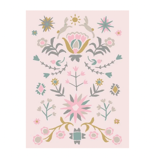 Sun Bunny Cotton Knit Blanket | Helmsie