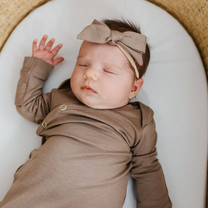 Gobi Classic Baby Bow | Copper Pearl