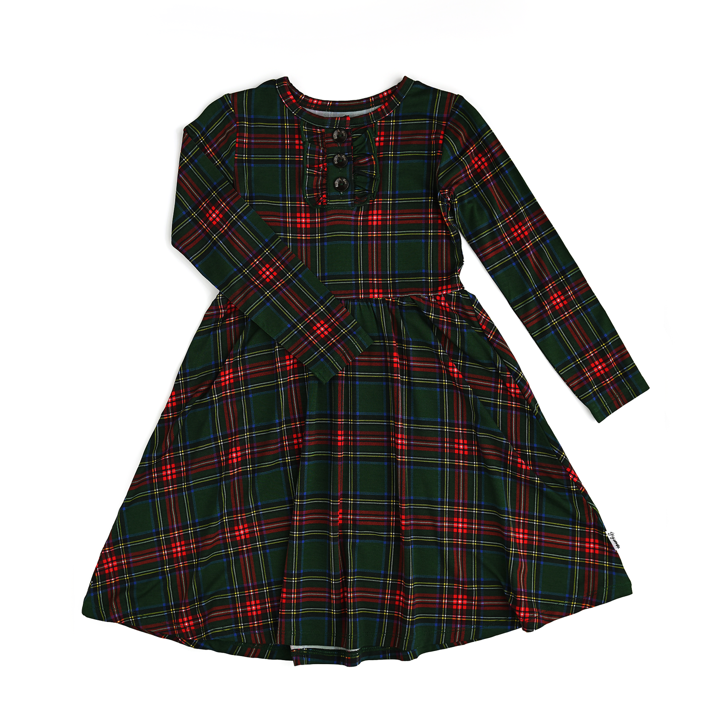 Kane Tartan Bamboo Dress | Gigi & Max