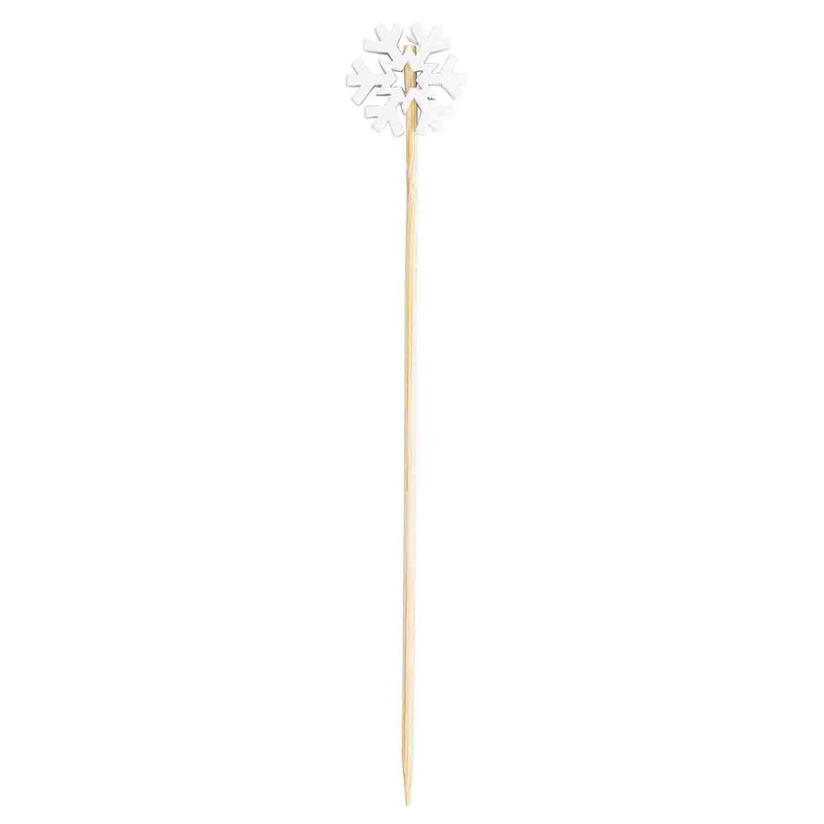 Snowflakes Decorative Picks - 4.5" | TableCraft