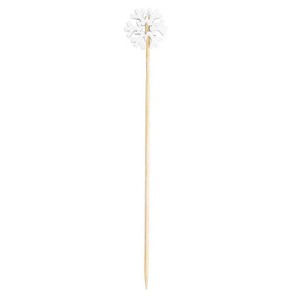 Snowflakes Decorative Picks - 4.5" | TableCraft