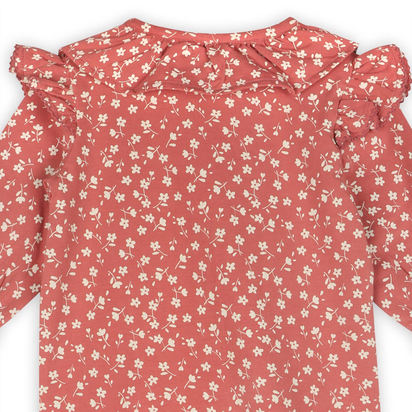 Rose Floral Smocked Jumpsuit | Viverano Organics
