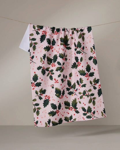 Blushberry Tea Towel | Geometry