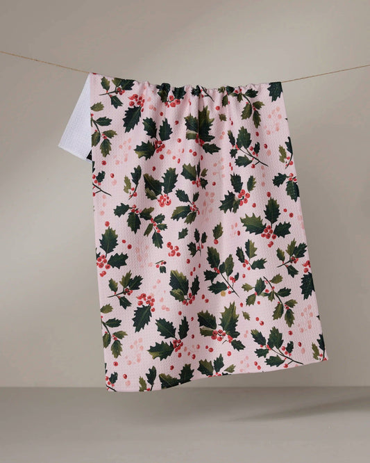 Blushberry Tea Towel | Geometry