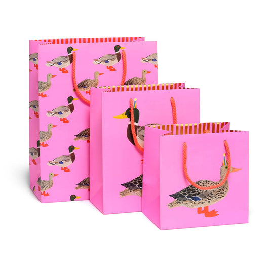 Quacky Birthday Gift Bags | Red Cap Cards
